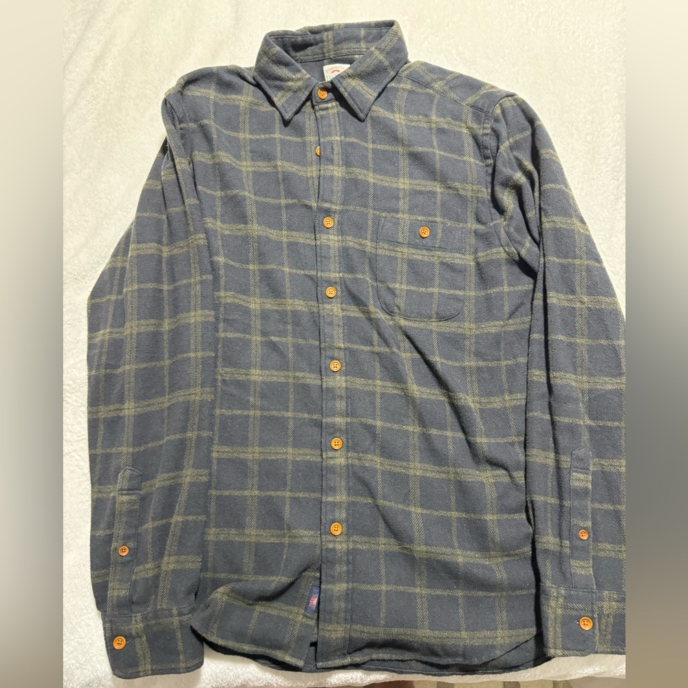 Faherty men’s button up flannel